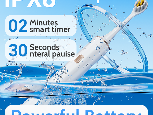 Waterproof electric toothbrush