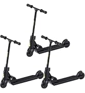 ydzqdxzz 3Pcs Finger Scooter - 2-Wheeled Scooter - Foldable Finger BMX with Brake | Finger Board ...
