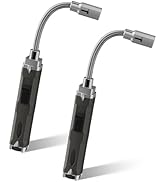 TONYFUL Butane Lighter Long Neck Torch Lighter 2 Pack, Jet Flame Windproof Lighter with Visual Fu...
