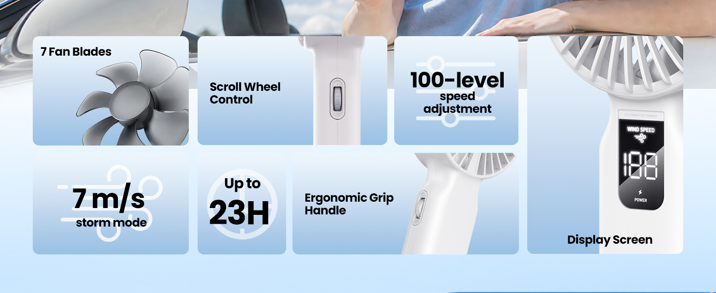 portable fan handheld fan hand fan travel fan hand held fan personal fan fan portable