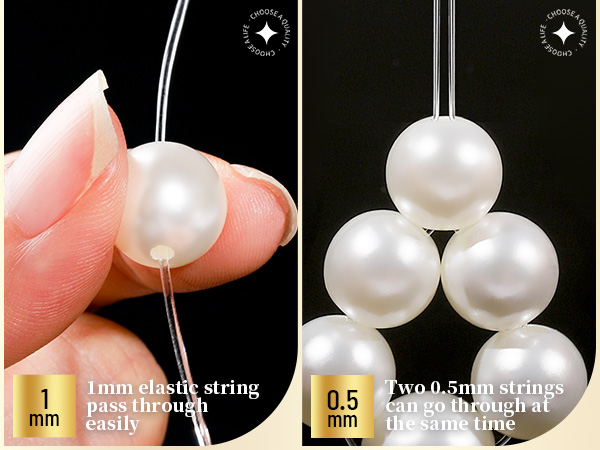 DIFFERENT SIZES STRING HELP FINISH CREATIVE JEWELRY DESIGNS