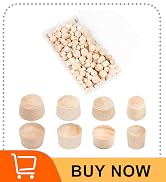 Round Wood Plugs 4 Sizes Screw Hole Plugs