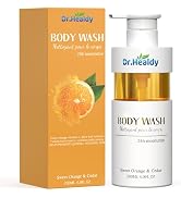 Sweet Orange & Cedar Body Wash with Vitamin C - 24HR Hydrating Moisturizer - Sulfate, Paraben & D...