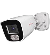 Anpviz 4MP PoE IP Bullet Camera with Microphone/Audio, IP Security Camera Outdoor Indoor, Night V...