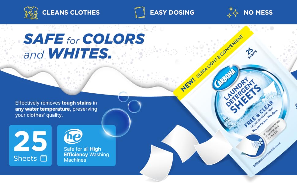 Safe for Colors and Whites
