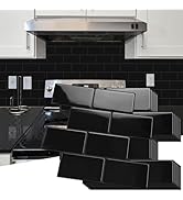 Art3d Peel and Stick Backsplash, 10-Pack Thickened Stick on Subway Tiles, Faux Ceramic Tiles for ...
