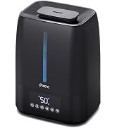 Chooone 6L Humidifier for Bedroom Baby, Cool & Warm Mist Humidifier Large Room Home, Top Fill Ult...