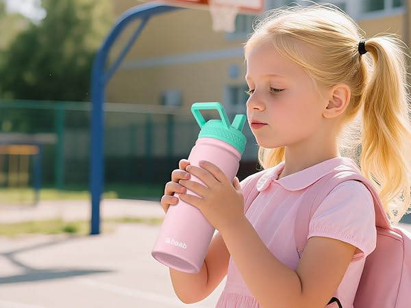 18oz kids water bottle