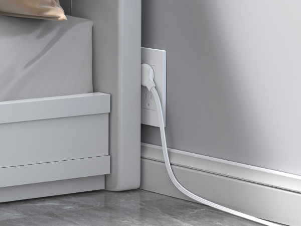 1.5ft short surge protector extension cord