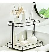 Dobbyby Bathroom Organizer Countertop Perfume Organizer Makeup Organizer Cosmetics Storage Displa...