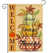 OHOME Fall Decorations for Home - Fall Garden Flag | Double-Side Autumn Decor for Outdoor Indoor ...