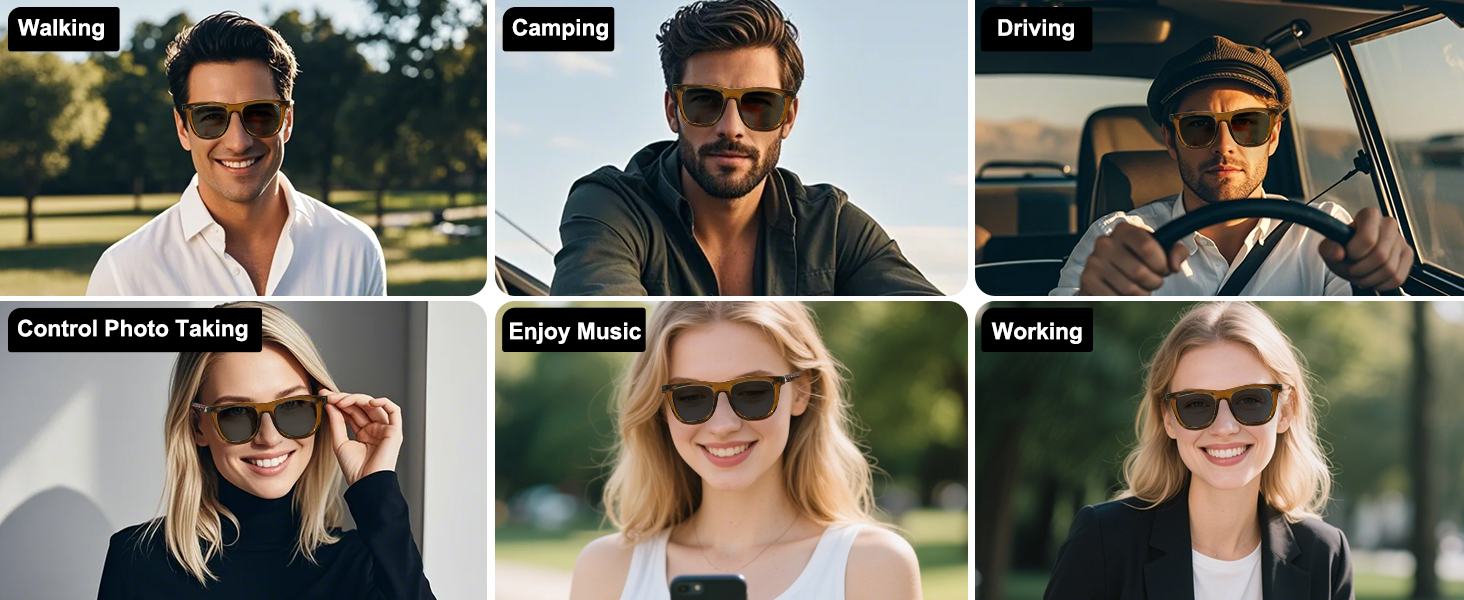 Smart Glasses with Touch Control