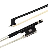 Kmise Carbon Fiber Violin Bows: Lightweight Violin Bow 4/4, Anti-Deformation Full Size Fiddle Bow...