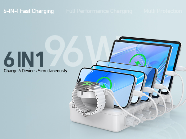 50W Fast Charging Station