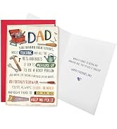 Ogeby Funny Tool Pun Father's Day Card for Dad, Humor Handyman Fathers Day Card from Daughter Son...