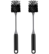 ROSEOK Long Handle Water Bottle Brush, Flexible Bottle Brush for Cleaning Milkshake Cup, Sports B...