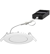 Juno WF4C RD TUWH MW M6 Smart LED Wafer Downlight, 2700K-5000K Tunable White, Dimmable, Zigbee or...