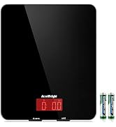 AccuWeight 201 Digital Multifunction Meat Food Scale with LCD Display for Baking Kitchen Cooking,...