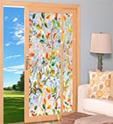 rainbow decorative window privacy film