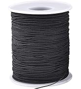 LUSTEMBER Elastic String for Bracelets, 1 mm x 110 Yards Sturdy Stretchy Elastic Cord for Jewelry...