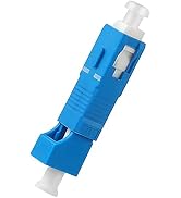 1Pcs Singlemode SC/UPC Male to LC/UPC Female Adapter Fiber Optic Connector FTTH Adaptor Convertor...