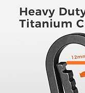 titannium key clip