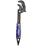 vomex 10.5-inch Multifunction Self Locking Pliers- Self Adjusting Pipe Wrench, from 0.6“ to 1.2”,...