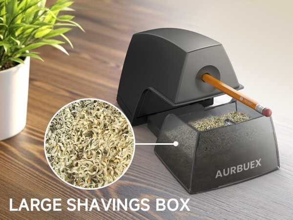 Large capacity electric sharpener