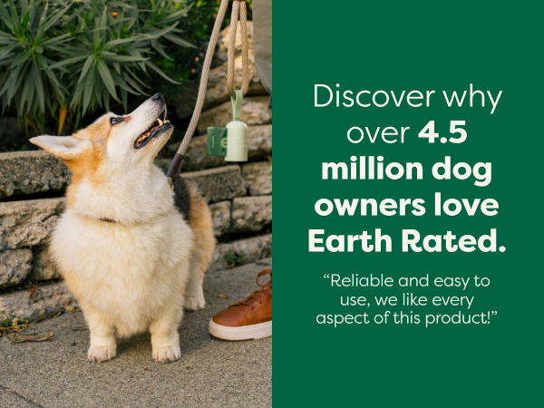 discover why 4 million dog owners love Earth Rated