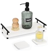 Segbeauty Fast Drying Sink Caddy, Stone Drying Mat for Kitchen Counter, Bathroom Vanity Tray Diat...