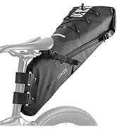 ROCKBROS Bikepacking Bag Waterproof Bike Saddle Bag Large Capacity Bikepacking Seat Bag Road Moun...