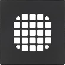 Front of Snap-in Shower Grate