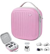 Krypthos Hard Carrying Case Compatible with Meta Quest 3S/Quest 3/Quest 2/Vision Pro, Portable VR...