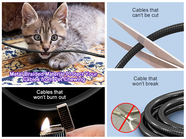 cat proof charging cable