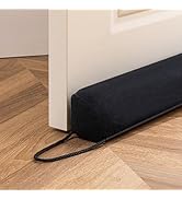 Sunolga Door Draft Stopper Blocks Hot Cold Air with Removable Washable Cover for Gaps Up to 3