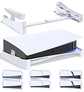 OIVO PS5/Slim/Pro Horizontal Stand for Disc & Digital Console, Stable PS5 Accessories Base Stand ...