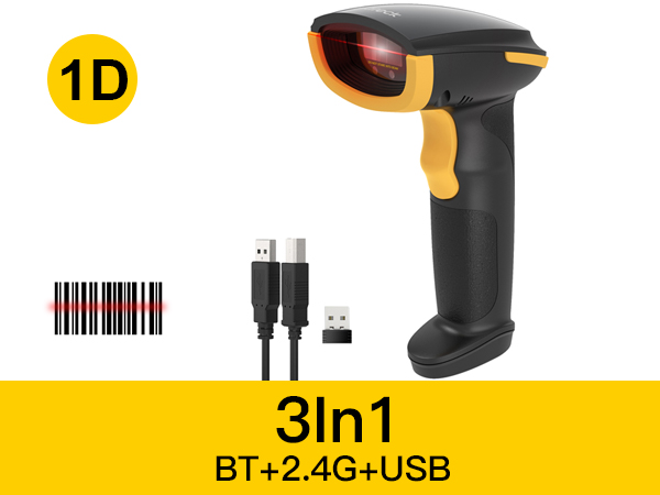1D barcode scanner