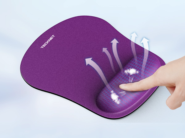 a person touching a foot rest with their finger