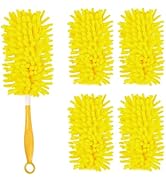 Reusable Duster Refill Compatible with Swiffer, Washable 360 Heavy Duty Duster Refills, Microfibe...