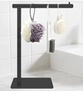 Hand Towel Holder, Stainless Steel Towel Holder Stand for Bathroom, L-Shaped Hand Towel Rack Stan...