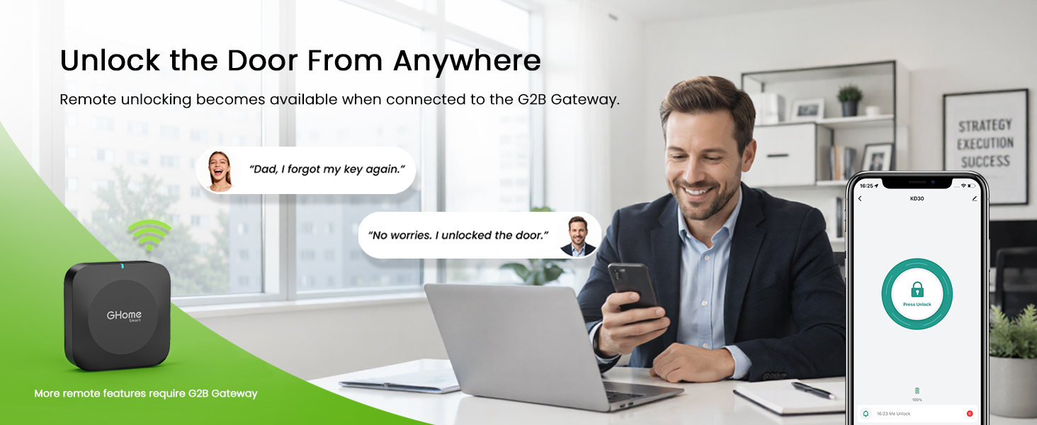 Gateway function: remote control