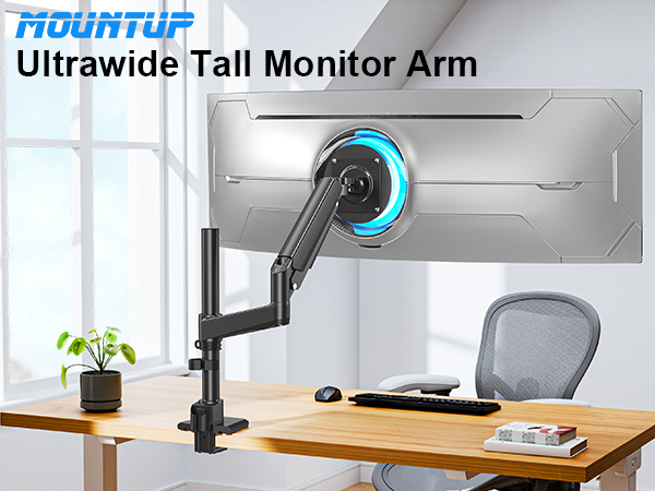 heavy duty monitor arm