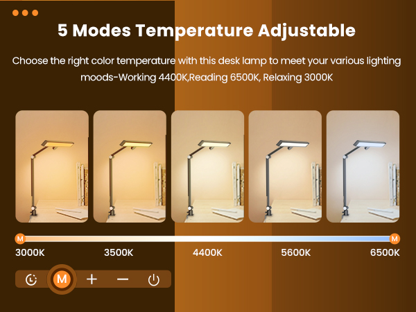 5 Modes Temperature Adjustable