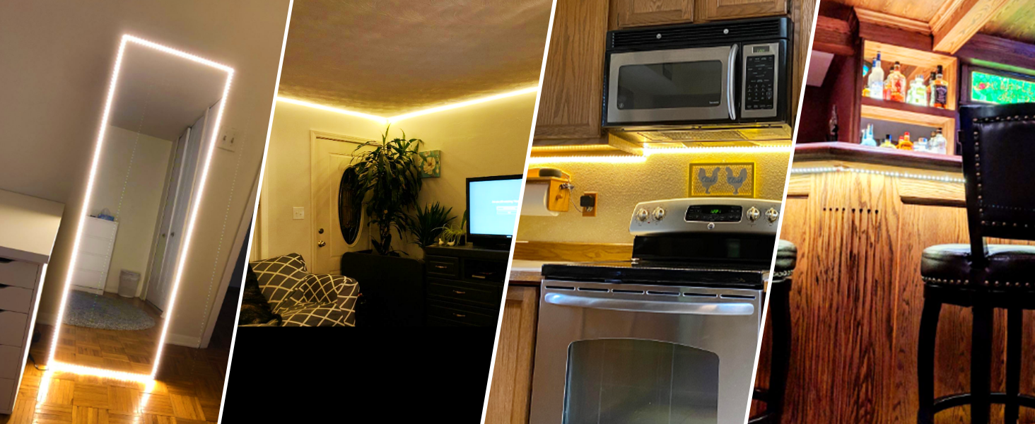 Warm White LED Strip Lights
