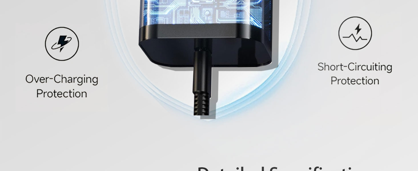 60w Charger for Nintendo Switch 2 Charger 20V 3A Power AC Adapter Fast Charging with 5FT USB C Cord