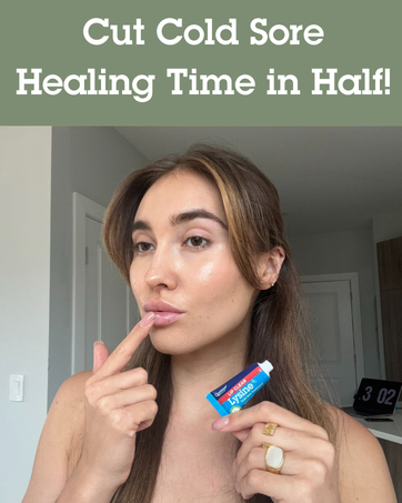 Cut Cold Sore Healing Time in Half!