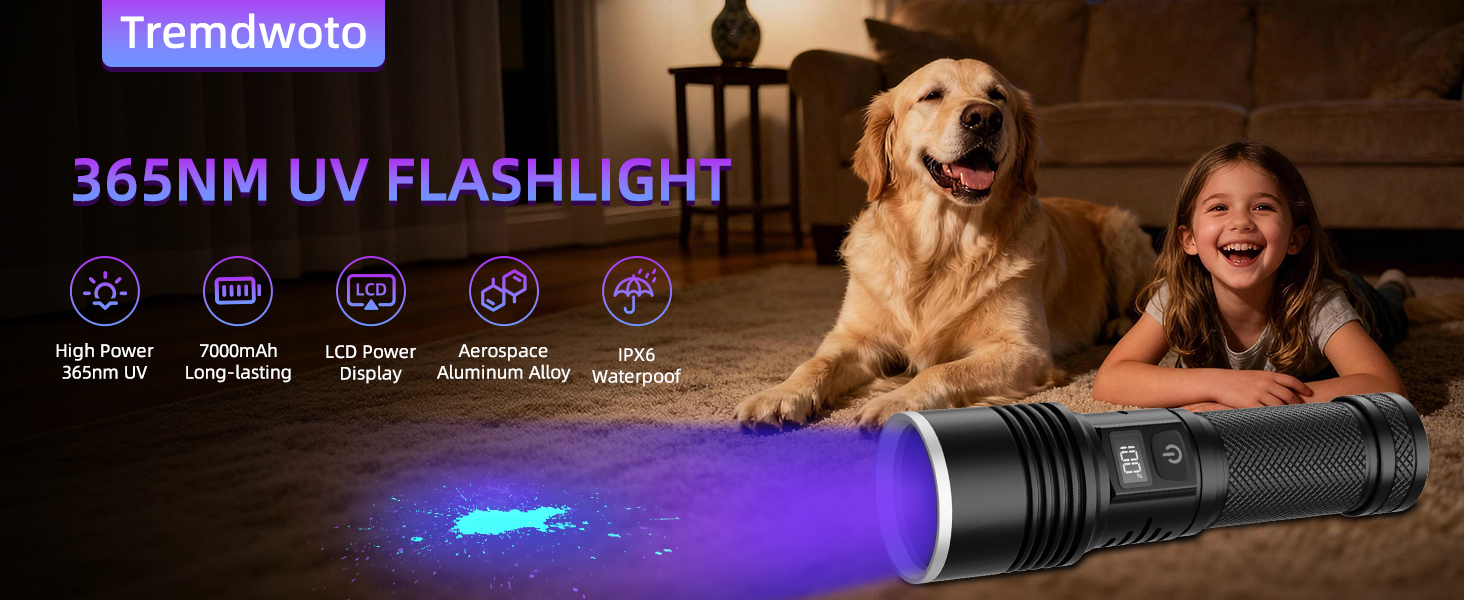 blacklight flashlights 365nm uv light