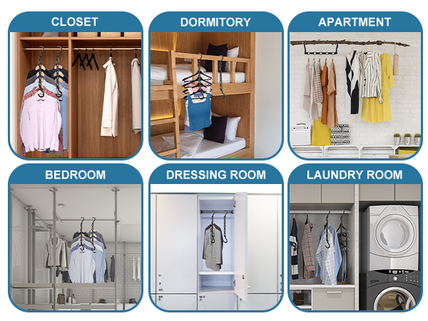 hangers space saving magic hangers dorm room essentials closet organizer