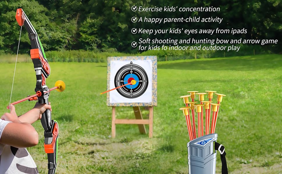 kids bow and arrow