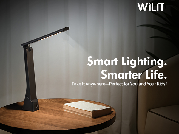Desk Lamp with clock